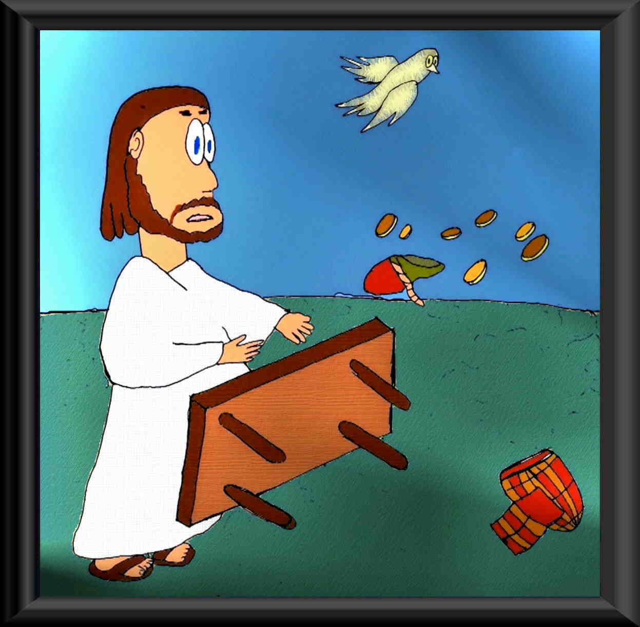 clipart jesus cleansing the temple - photo #24